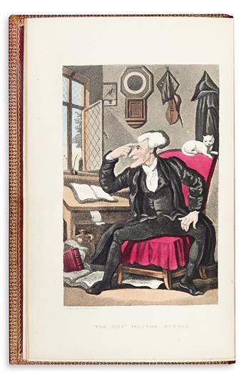 (ROWLANDSON, THOMAS.) [Combe, William.] The Tour of Doctor Syntax, in Search of the Picturesque * In Search of Consolation